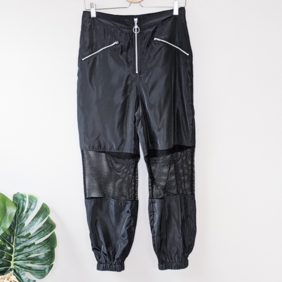 wild fable Pants - Wild Fable Parachute Mesh Rave Pants